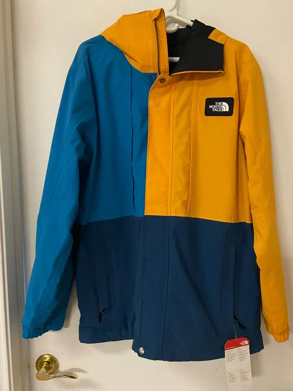 NWT North Face Freeride Insulated Jacket Color-block Snowboard/Ski L Men’s